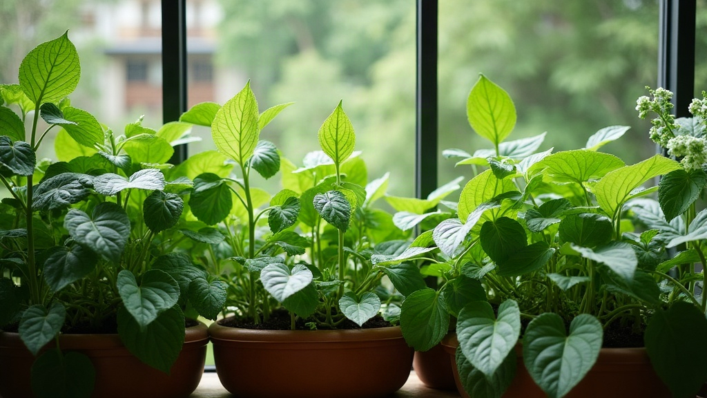 Best Edible Shade Plants for North-Facing Balconies