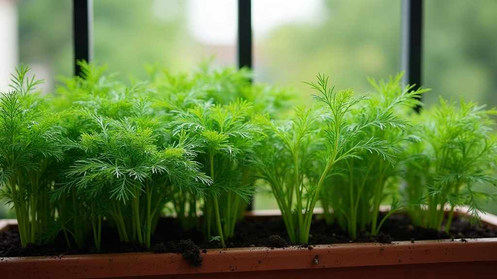 Direct Sowing vs Transplanting Dill in Deep Apartment Containers