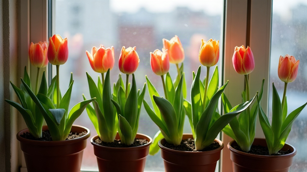 How to Stratify and Grow Tulips in Pots on a Freezing Balcony