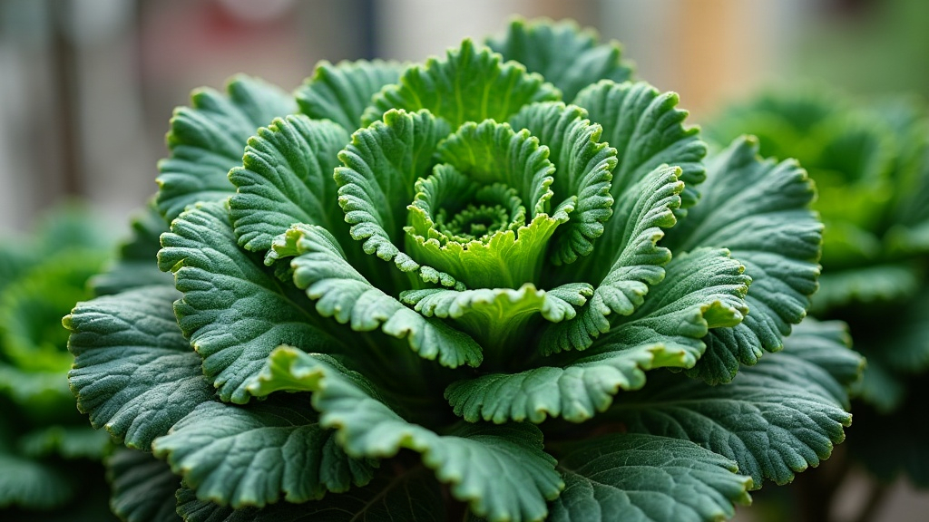 Pruning Cut-and-Come-Again Kale to Prevent Top-Heavy Stems